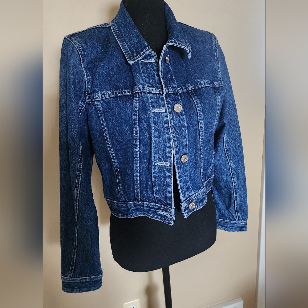 Zara Jean Jacket Size Small